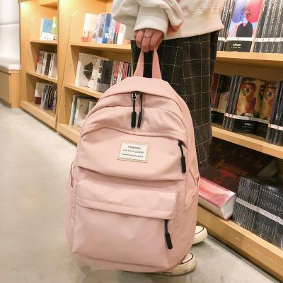 China Waterproof Waterproof Nylon Women Backpack Korean Vintage Girl Shoulder Bags Travel Bag Mochila High Capacity Female Satchel for sale