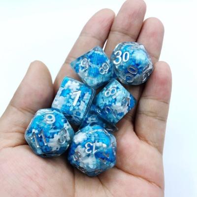 China custom polyhedral dice set mm for sale