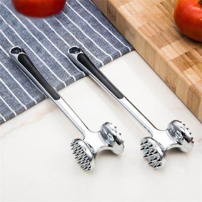 China Low MOQ Amazon Selling BBQ Meat Tenderizer Zinc Alloy Steak Tenderizer Hammer Viable Kitchen Hot Tool for sale