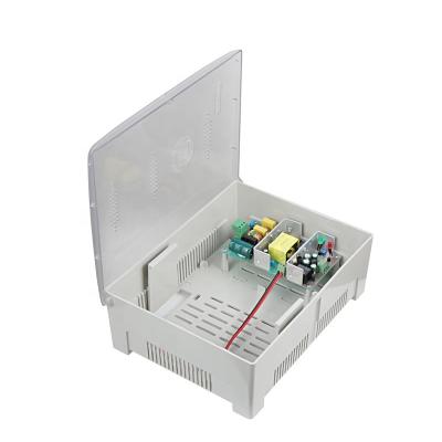 China Plastic Camera 24volt 2amp CCTV Box 24W CCTV Power Supply Box 110V/220V 12V 5A CCTV System CCTV Power Supply closed circuit for sale