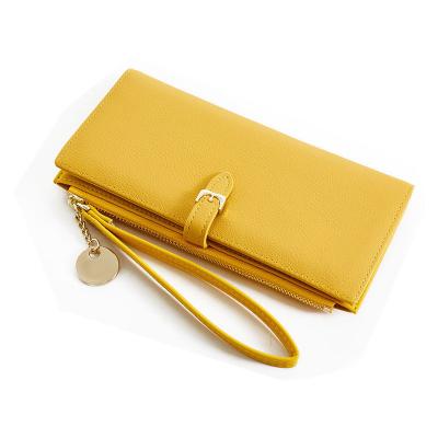 China Madame Wholesale Women Designer Leather Wristlet Bag With Wallet for sale