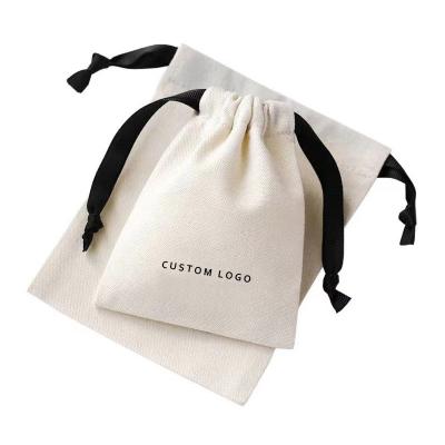 China mini JR-canvas cotton jewelry packaging pouch eco-friendly reused canvas wrap for sale