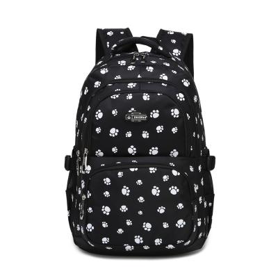 China High School Waterproof Nylon Hot Custom Black Girl Travel Backpack Book Student Smart Selling Smart Backpack for sale