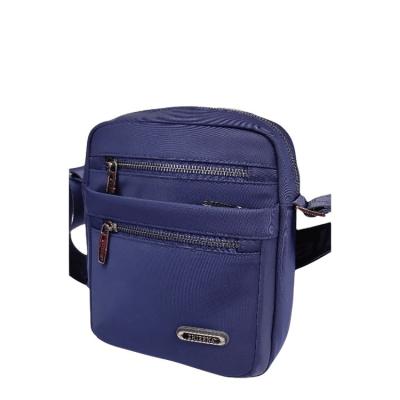 China Multifunctional Cheap Lightweight Custom Logo Men's Messenger Bag Durable Blue Messenger Bag for sale