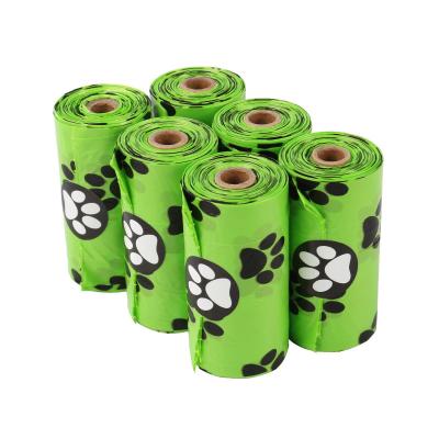 China Sustainable Customized Biodegradable Compostable Disposable Dog Poop Bag for sale