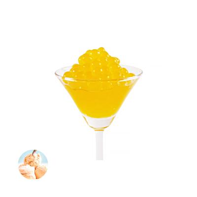 China Nutritious hot sale jumping boba mango flavored small jumping boba for drinks for sale