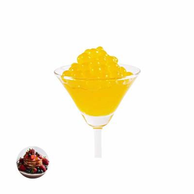 China Hot Sales Nutritious Mango Flavored Boba Jumping Beads For Handmade Ice Shaving for sale