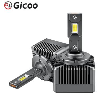 China Aluminum anti error 110W 20000lm d4s d5s led headlights conversion kits d1r d2r d3r d4r d5r led car headlight bulb canbus for sale