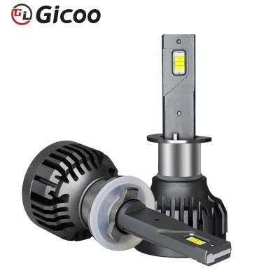 China GICOO High Quality Aluminum Led Bulb h1 h3 h4 h7 h11 CSP 3570 Car Led Headlight For Truck Car 110w for sale