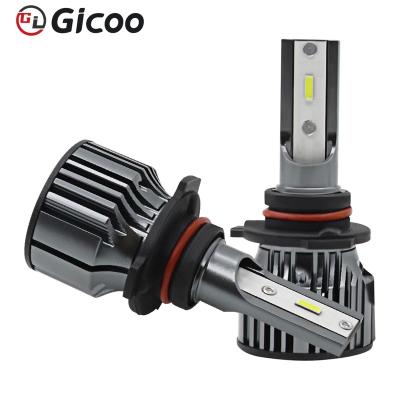 China Aluminum super bright high low beam 10000LM H3 H1 H11 9005 cars led headlight bulb H4 H7 9006 led canbus, auto H13 5202 led for sale