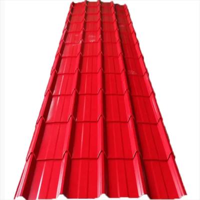 China Building Tile / Roofing / Ceilling Ppgi Galvanized Corrugated Color Coated Steel Sheet For Roofing for sale