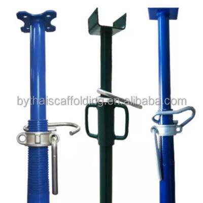 China Tianjin Factory 2200-3900mm 48/60mm Diameter Traditional Pipe Scaffold Support Painted Shoring Props Jack Adjustable for sale