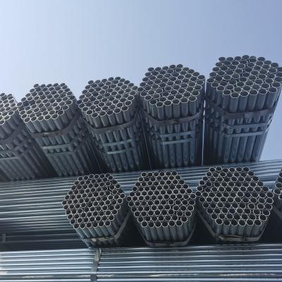 China Gas Pipe Hot Dip Galvanized Steel Pipe Pre Galvanized Steel Pipe Round GI Pipes Steel Tube Q195 Q235 Q355 for sale