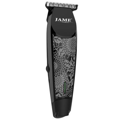 China Electric Barber Hair Trimmer Cordless Professional Salon Ceramic Blade Small Electric Hair Clipper for sale