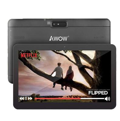 China AWOW Tablet 10 Inch Shockproof Android 10 Core 1GB+16GB WIFI 1024*600 A100 Quad Tablet Para Nino for sale