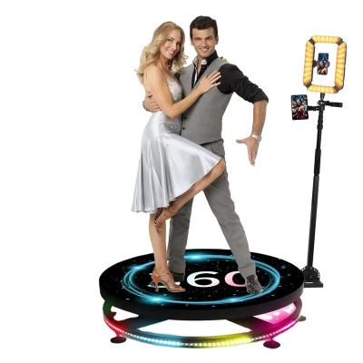 China Cabinet Furniture Door Part Slow Motion Rotating 360 Degree Photobooth Machine Selfie Rotate 360 ​​Portable Photo Booth for sale