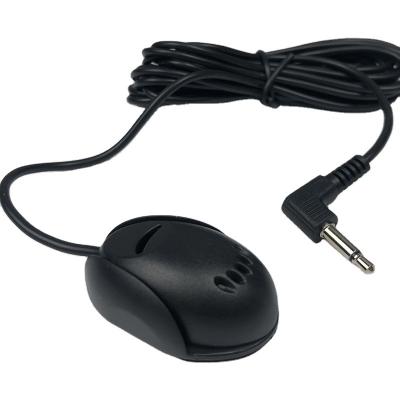 China 3.5mm Cable Paste Audio Microphone Microphone Car Type Headset Microphone 3.5mm External For Stereo Laptop Computer DVD Radio for sale