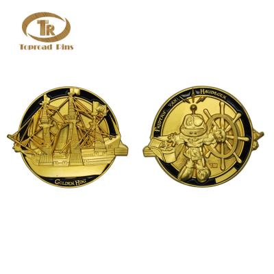 China Professional Custom Europe Zhongshan Metal Coin Security Challenge Coin for sale