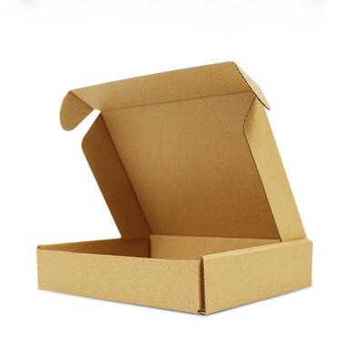 China Recyclable Brown Amazon Eco Friendly Packaging Kraft Mailing Box Custom Corrugated Mailer Box for sale