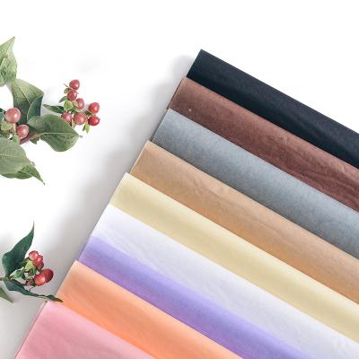 China Recyclable Color Tissue Paper Christmas Gift Custom Wrapping Bouquet Flower Wrapping Paper For Clothes for sale