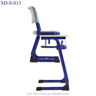 China School Sets College Plastic Hot Sale Student Desk Chair Set Model Classroom Table And Employee / School Classroom Chair for sale