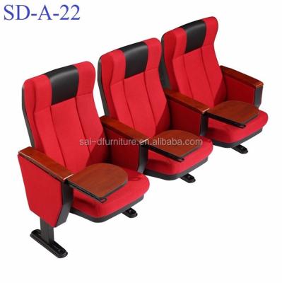 China Commercial Furniture Conference Furniture Folding Cheap Church Chair For Sale, Commercial Auditorium Theater Seat for sale