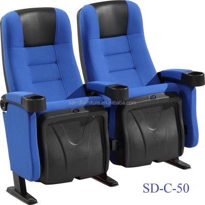 China SD-C-50 Seat Cinema Hall Chair Furniture Modern Comfortable Commercial Movie Theater For Sale for sale