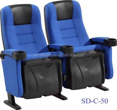 China Best Commercial Furniture Awards Movie Room Seats Furniture Folding Cinema Chair For Theater SD-C-50 for sale