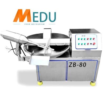 China Independent Research and Development Automatic Sausage Meat Emulsify Bowl Cutter Electric Meat Making Machine Price ZB-40 80 Malaysia for sale