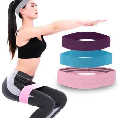 China Durable QHTP Good Quality Hip Resistance Bands Workout Booty for Legs and Butt Exercise Hip Circle Band for sale