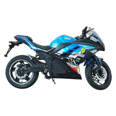 China 2022 New Model 3000W Electric Racing Motorcycle High Speed ​​Electric Motorcycle Street Legal For Adult 72v40ah for sale