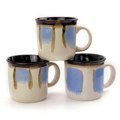 China Sustainable Wholesale Nordic Creative Reactive Stoneware Mug Mugs Ceramic Mugs Coffee for sale