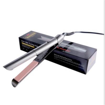 China Professional Hotel 100-240V 50/60Hz Temperature Display Hair Straightener Vibrating Flat Iron for sale