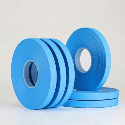 China Popular Waterproof Waterproof Heat Activated Disposable Blue Nonwoven Seam Sealing Tape For Protection Suite for sale