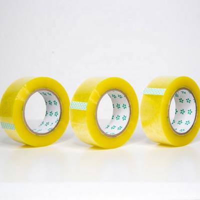 China Transparent Bopp Tape Waterproof Wholesale Single Sided Printing Single Sided Printing for sale