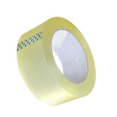 China Wholesale transparent bopp waterproof strong self adhesive tape single sided printing for sale