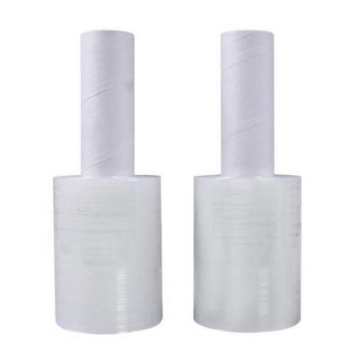 China Hand Roll Moisture Proof Lightweight Stretch Film Mini Packaging Film For Sale for sale