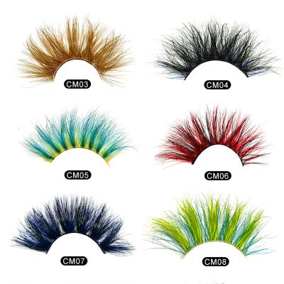 China Thick Chinese Supply Accept Customization Real Mink Eyelashes For Beauty Tools for sale