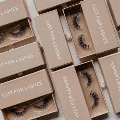 China New Comfortable And Beautiful Thick False Eyelashes Faux Mink For Personal Beauty Tools for sale