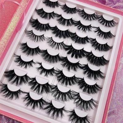 China 2021 New Design Hot Selling Custom Eyelash Deep Packing 25mm Real Mink 3d Lashes Wholesale Mink Eyelashes 100% for sale