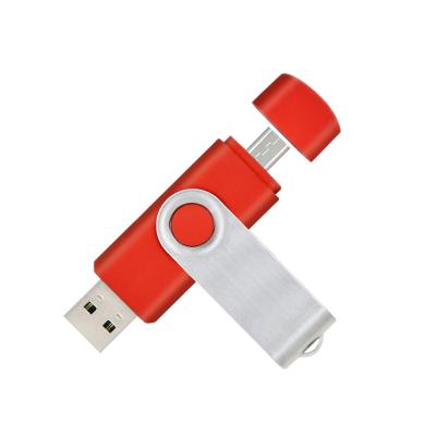 China High Quality Micro USB OTG USB Drive 8Gb 16GB 32GB 64GB Metal B OTG USB Flash Stick UDF907 for sale