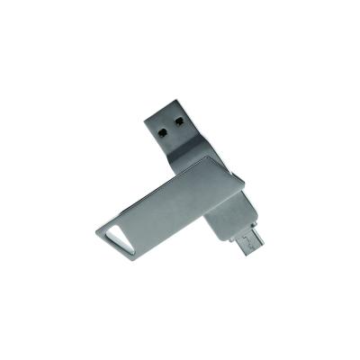 China UDF912SC Metal Pendrive OTG USB Drive 4GB 8Gb 16GB 32GB 64GB 128GB Instant Swivel USB3.0 Flash Drive for sale