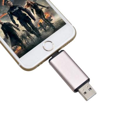 China TOPDISK 2021 Metal Metal USB Flash Drive ID103 32GB Custom USB Pendrive For iPhone for sale