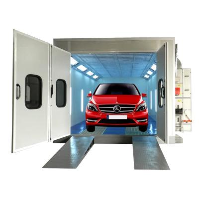 China Automotive Car Spray Paint Booth With Environment Electric Heating for sale