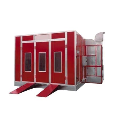 China Baking Auto Body Spray Booth PLC Control Car Paint Powder Spray Booth for sale