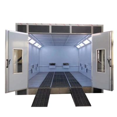 China Time Saving Car Paint Booth Coating Foldable Door Truck Spray Booth for sale