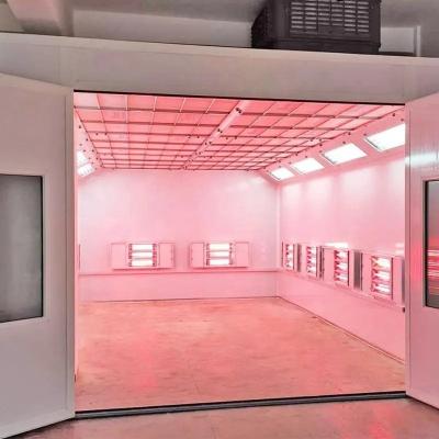 China CE 220V Automotive Spray Booths Automotive Paint Booth 7000 X 5250 X 3430mm for sale