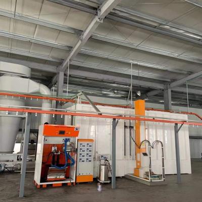 China Motor Overhead Conveyor Line Tech Coating Solutions Paint Line Conveyor For Medium Weight Products for sale