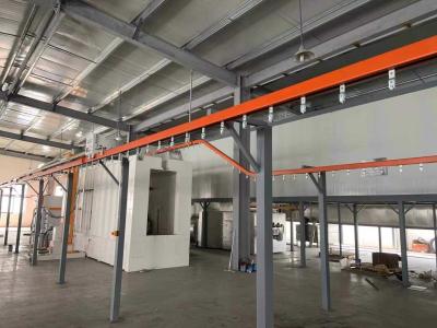 China Coat Diverse Powder Coating Conveyor Systems Automated Paint Line Versatile Overhead Conveyor Coating Line for sale