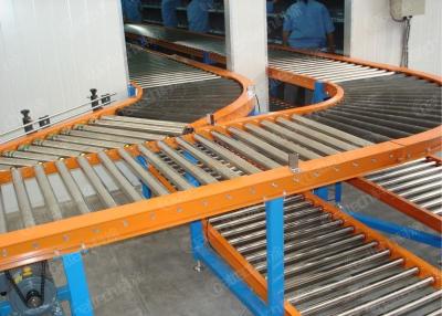 China 360-Degree Rotating and Customizable Roller Conveyor Line for Easy Material Handling for sale